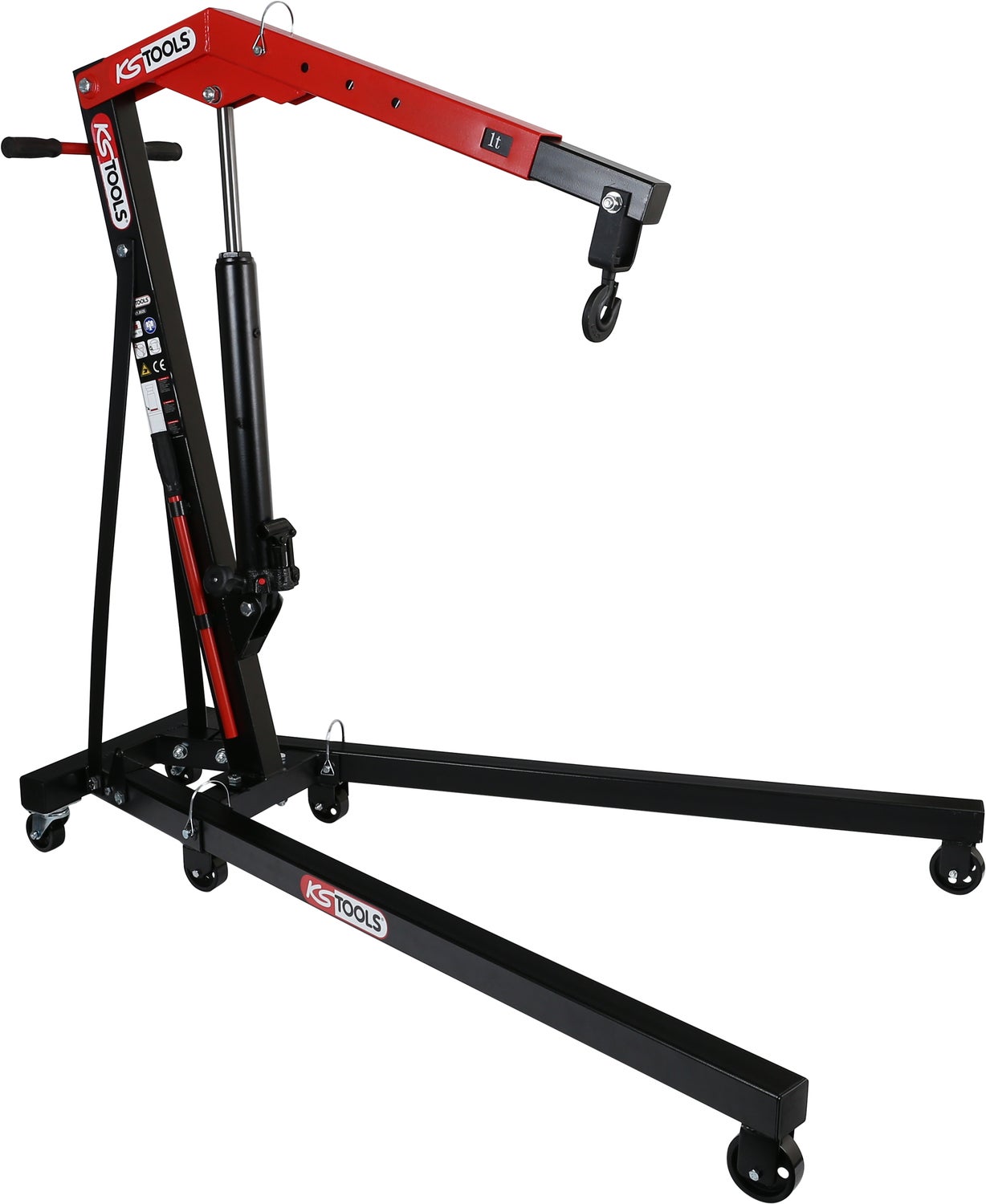 KS Tools Taittuva korjaamon nosturi, 1000 kg