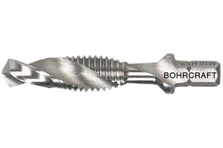 Yhdistelm&auml;kierretappi M6-1,0 1/4" Bits