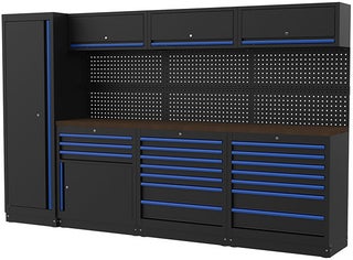 Boxo Kalustekokonaisuus 3190mm siniset kahvat