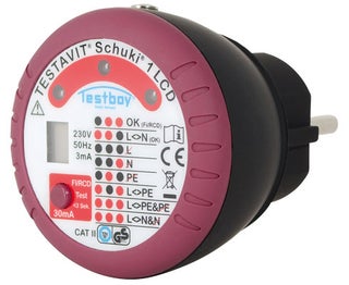 Pistorasiatesteri Testboy Schuki Lcd