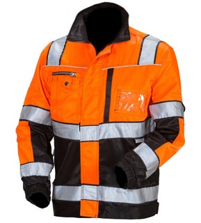 Ty&ouml;takki, huomiov&auml;ri EN 20471 Lk.2 Priha 4124