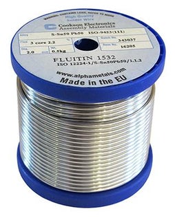 Juotostinalanka 50% 2mm 500g  Sis.Lyijy&auml; *EI KULUTTAJAK&Auml;YTT&Ouml;&Ouml;N!
