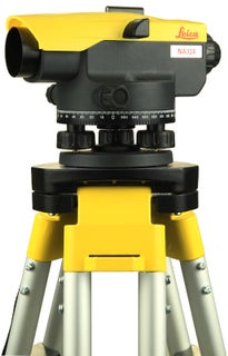 Leica R2M NA324 360&deg; Paketti - NA324+kolmijalka+5 m mittakeppi | 6010804