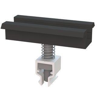 Railock Clickfix musta keskikiinnike aurinkopaneeleille, joiden kehyskorkeus 30mm | 103207286