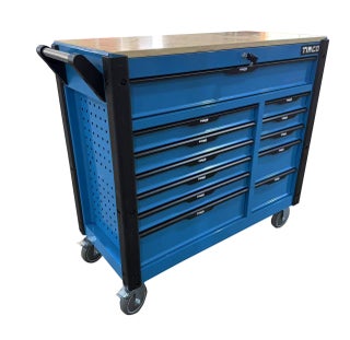 Timco 12ltk 275-osainen ty&ouml;kaluvaunu ty&ouml;kaluilla ja puutasolla | 103474249