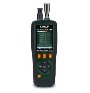 Extech VPC300 Partikkelimittari sis&auml;&auml;nrakennetulla kameralla