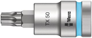 Wera 8767 C HF TORX&reg; Zyklop-k&auml;rkihylsy, 1/2" v&auml;&auml;nti&ouml;lle, pitotoiminto, TX 50 x 60 mm | 05003836001