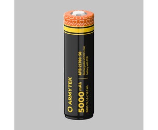 Armytek 21700 ("21750") Li-ion 5000 mAh ladattava akku PCB suojattu | A05401