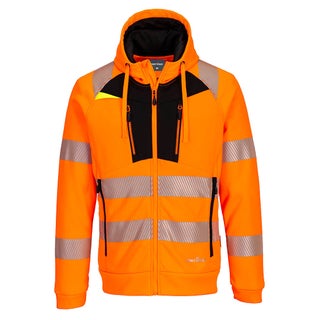 Portwest DX4 Hi-Vis huppari Oranssi/Musta DX484OBR
