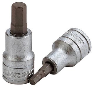 Hylsyavain 3/8" kuusiokolo Tengtools