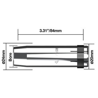Kaasusuutin 19mm 2 kpl Parweld