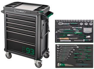 Ty&ouml;kaluvaunu Stahlwille 93/130 ty&ouml;kaluilla 130-os | 98830177