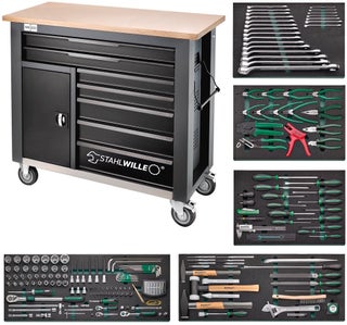 Ty&ouml;kaluvaunu Stahlwille WB 621/238QR ty&ouml;kaluilla 238-os | 98830204