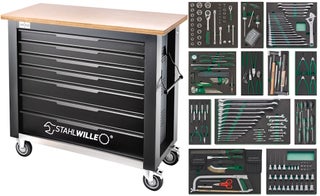 Ty&ouml;kaluvaunu Stahlwille WB 625/267QR ty&ouml;kaluilla 267-os | 98830181