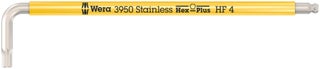 Wera 3950 SPKL Multicolour HF L-avain, metrinen, ruostumaton ter&auml;s, pitotoiminnolla 4.0x137 | 05022694001