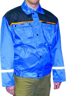 Ty&ouml;takki, sininen, kes&auml; Priha 4030