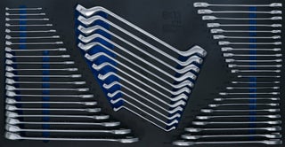 BGS Ty&ouml;kaluvaunun moduuli XL: kiintolenkkiavain / kaksoislenkkiavain / kaksoiskiintoavain ja r&auml;ikk&auml;lenkkiavainsarja | 57-os. | 4792