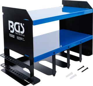 BGS Ty&ouml;kalujen sein&auml;teline | akku-ty&ouml;kaluja varten | 70332