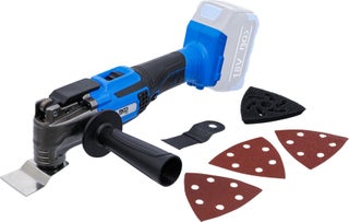 BGS Akkuk&auml;ytt&ouml;inen monitoimity&ouml;kalu | harjaton | 18 V | ilman akkua | 7376