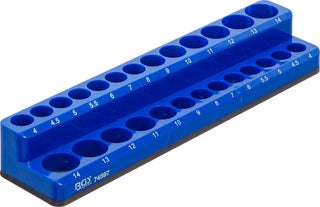 BGS Muovipidike hylsyavainten pistokkeille | magneettinen | 6,3 mm (1/4") | 74597