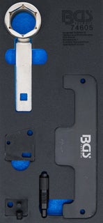 BGS Ty&ouml;kaluvaunun moduuli 1/3: Moottorin ajoitusty&ouml;kalusarja | VAG / Porsche:n 6- ja 8-sylinteriset | 74605