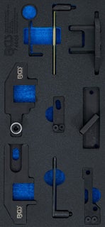 BGS Ty&ouml;kaluvaunun moduuli 1/3: Moottorin ajoitusty&ouml;kalusarja | PSA 1.0 EB0 / 1.2 EB2 bensiini | 74606