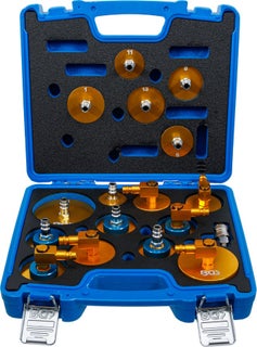 BGS Adapterisarja jarrujen ilmauslaitteille | 17-os. | 74664