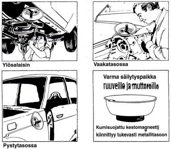 Bahco 1419-MD Magneettilautanen