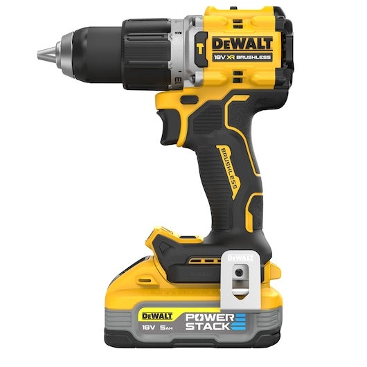 DeWALT DCD805H2T-QW akkuporakone 18V XR 2 x POWERSTACK 5 Ah  + laturi + laukku