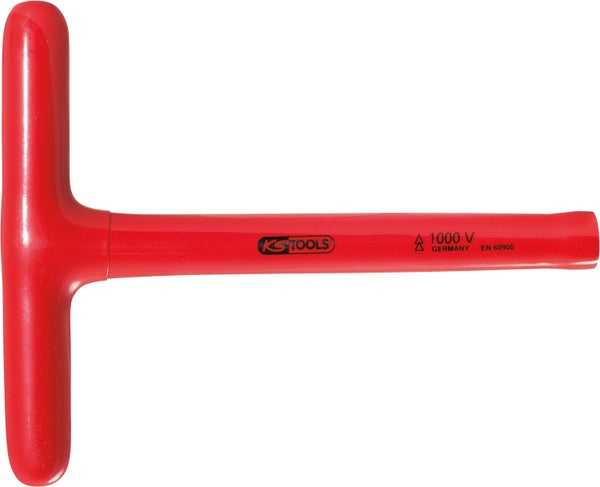 KS Tools T-kahvallinen hylsyavain suojaeristyksell&auml;, 24 x 300 mm | 117.1734
