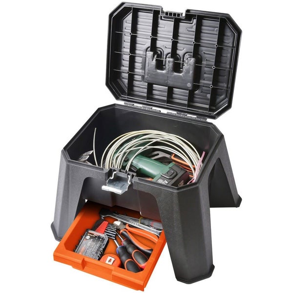 Tactix ty&ouml;kalupakki/-jakkara 51x41x32cm